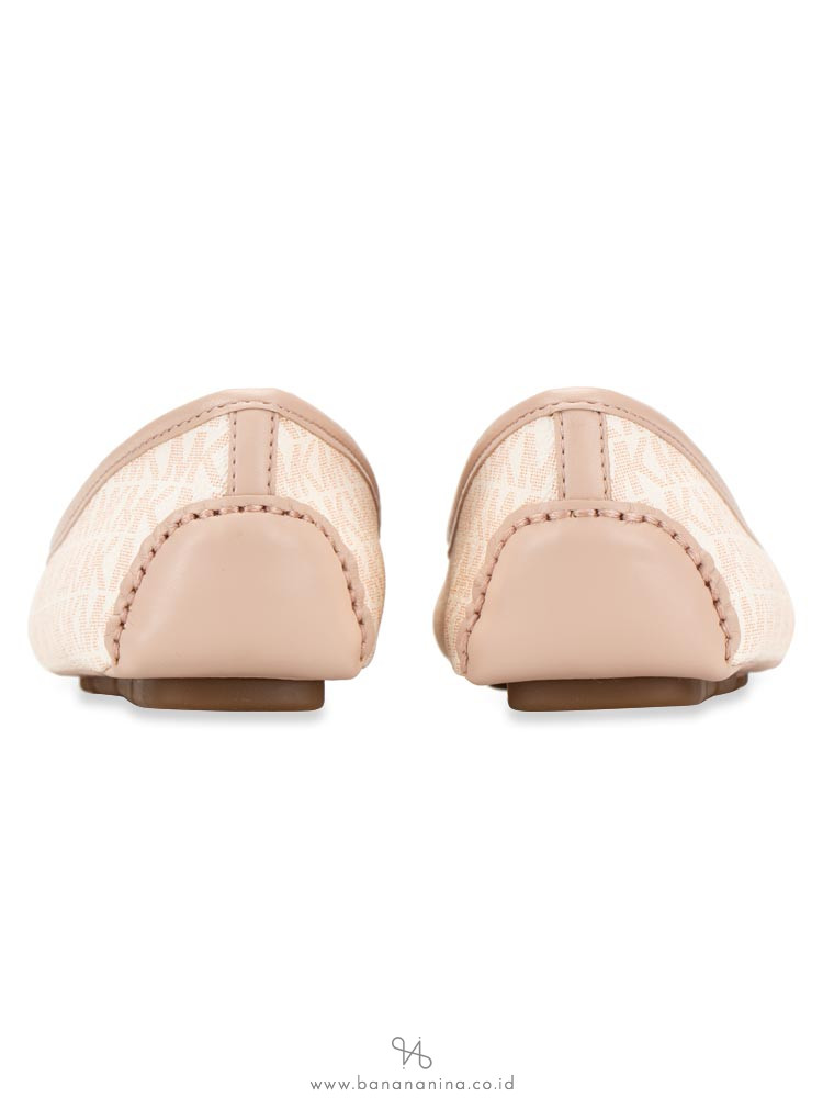 MICHAEL KORS Fulton Signature Flats Soft Pink Sz 8