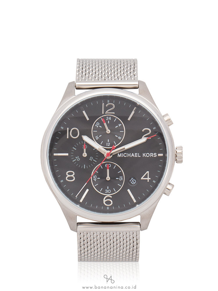 MICHAEL KORS Men MK8644 Merrick Chronograph Stainless Silver