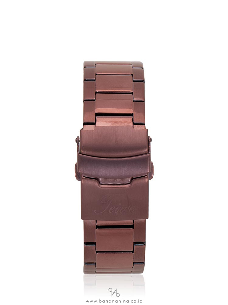 TEIWE Men TWC-18021 Gent Chronograph Stainless Brown