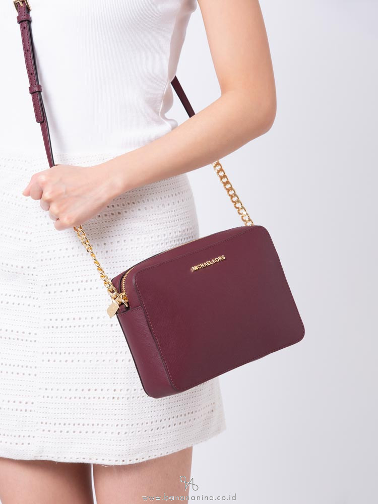 michael kors jet set travel large crossbody