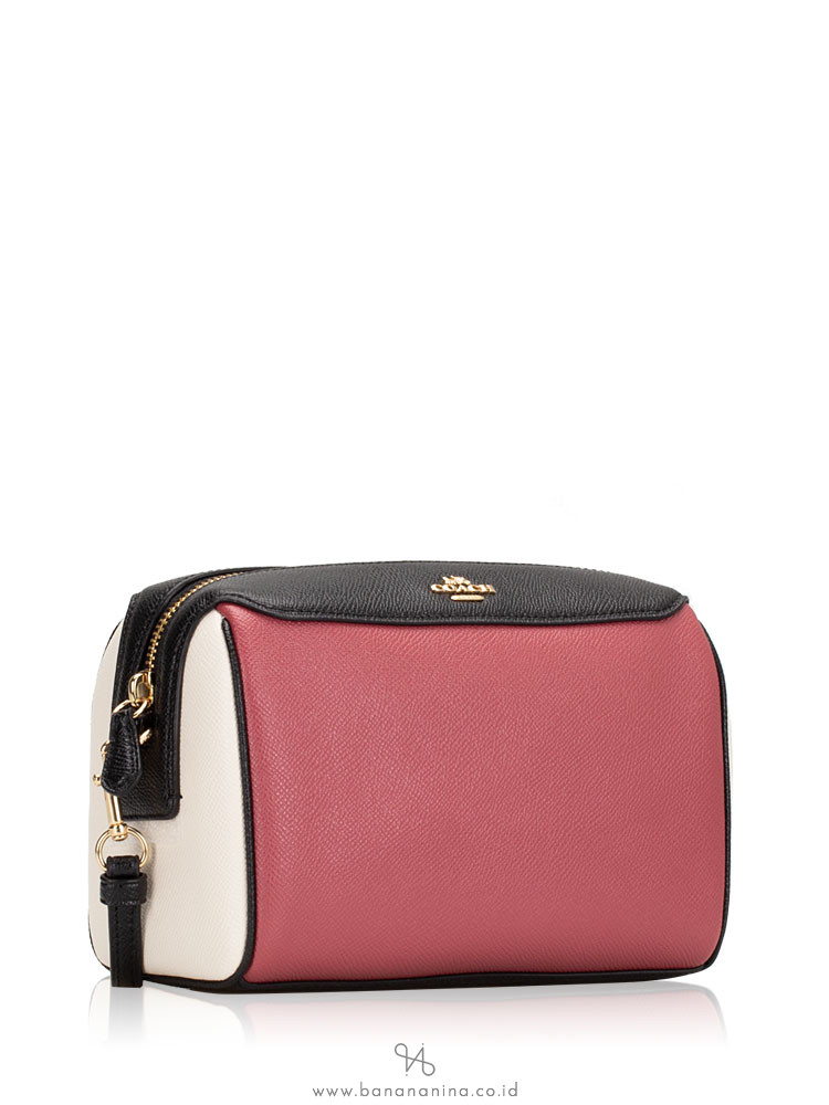 COACH 77685 Colorblock Mini Bennet Crossbody Rouge Multi