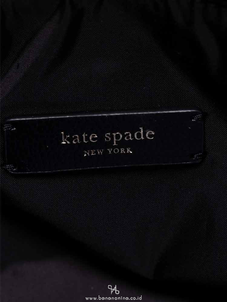 KATE SPADE Dawn Paper Rose Insulated Tote Black Multi