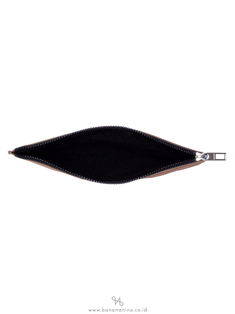 KENZO Tiger High Summer A4 Clutch Beige