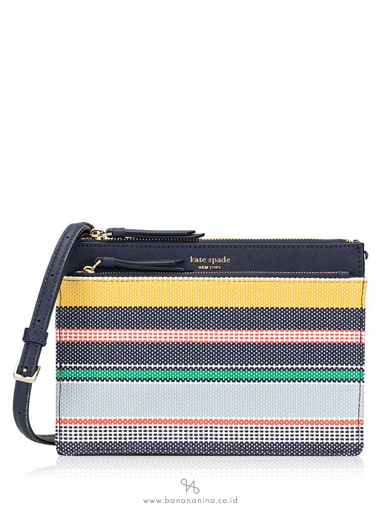 KATE SPADE Cameron Boardwalk Stripe Crossbody Multi