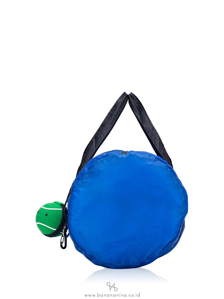 TORY BURCH Packable Mini Duffle Bag Bright Cobalt