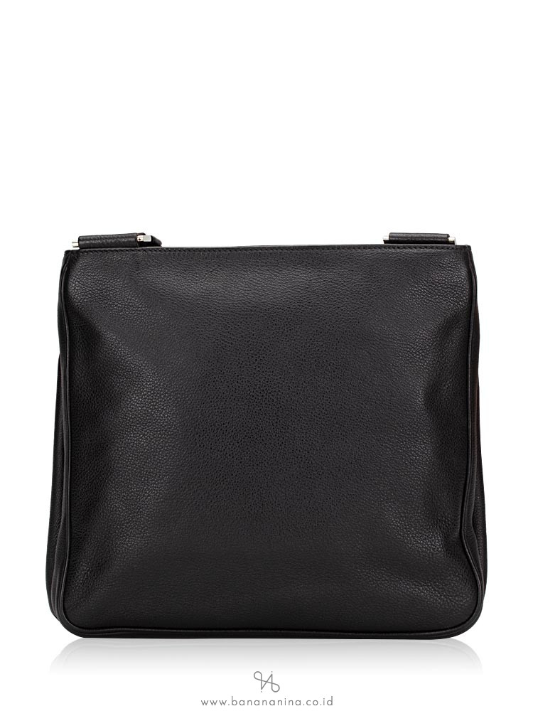 PRADA Men 2VH019 Vitello City Bandoliera Nero
