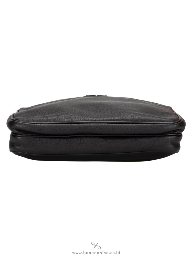 PRADA Men 2VH019 Vitello City Bandoliera Nero