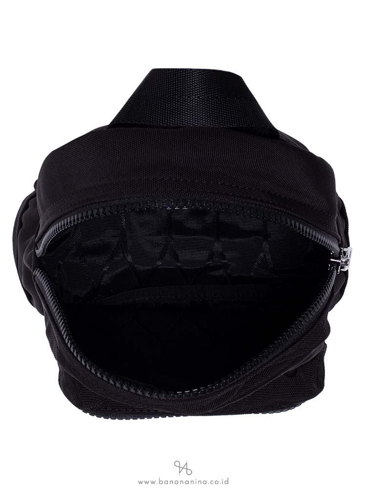 KENZO Silver Tiger Mini Canvas Backpack Black
