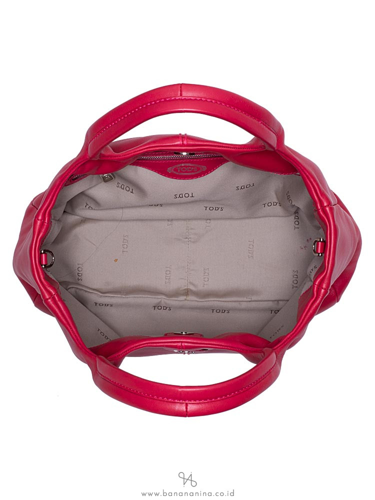 TOD'S AGJ Shopping Mini Fuschia