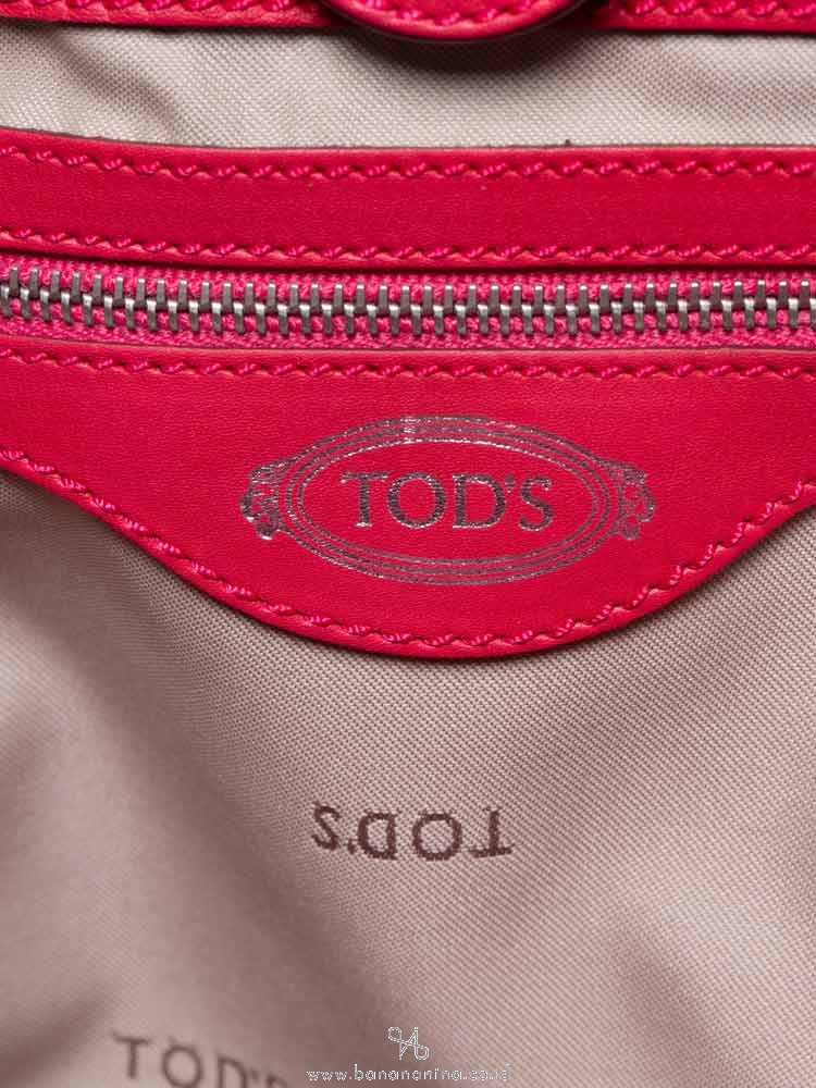 TOD'S AGJ Shopping Mini Fuschia