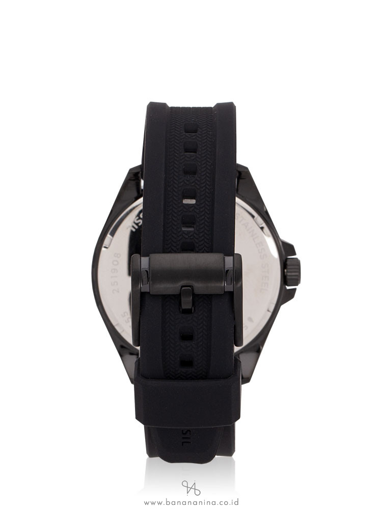 FOSSIL Men BQ2355 Neale Chronograph Silicone Strap Black