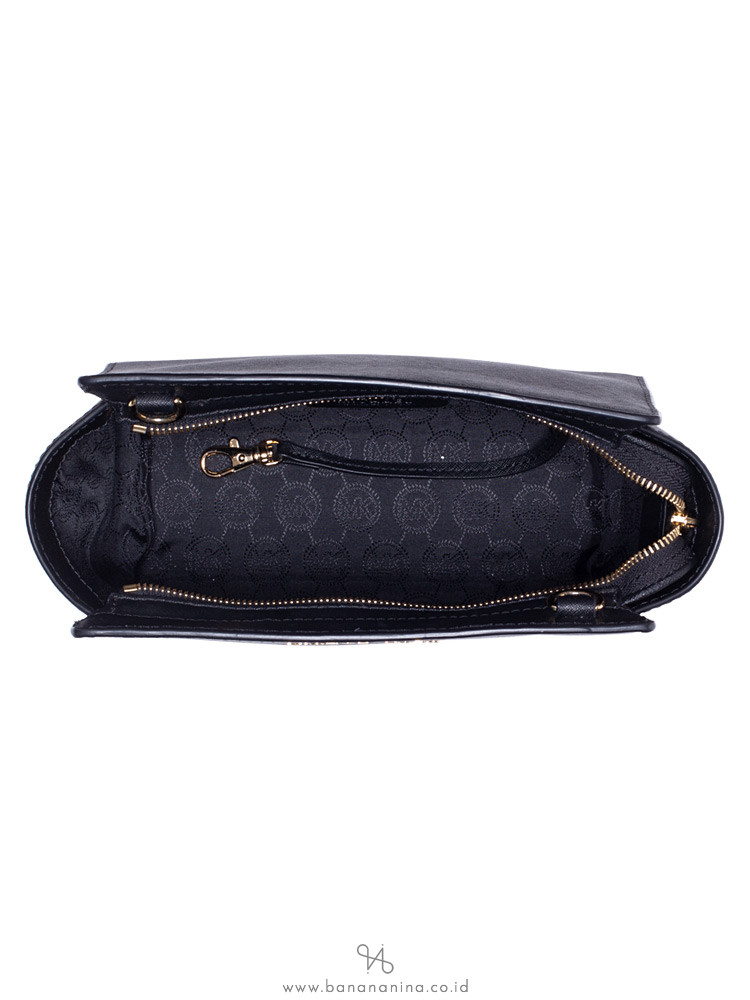 MICHAEL KORS Selma Medium Messenger Black