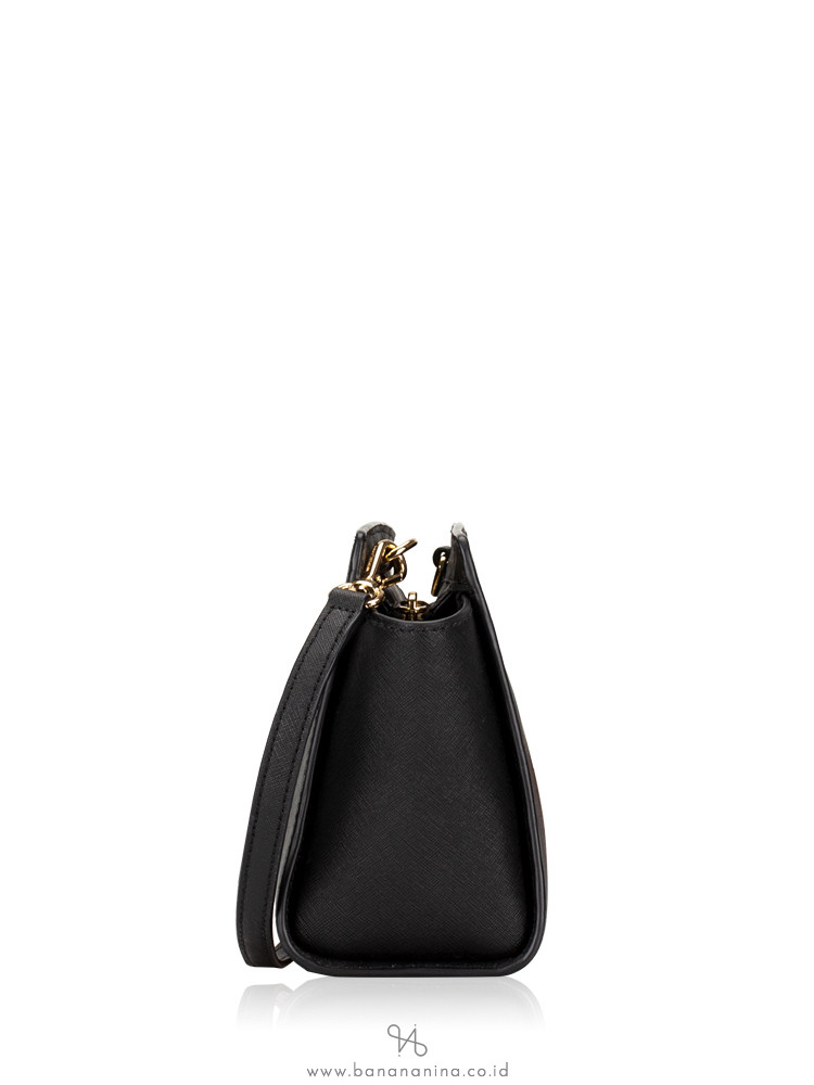 MICHAEL KORS Selma Medium Messenger Black