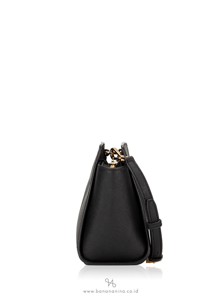 MICHAEL KORS Selma Medium Messenger Black