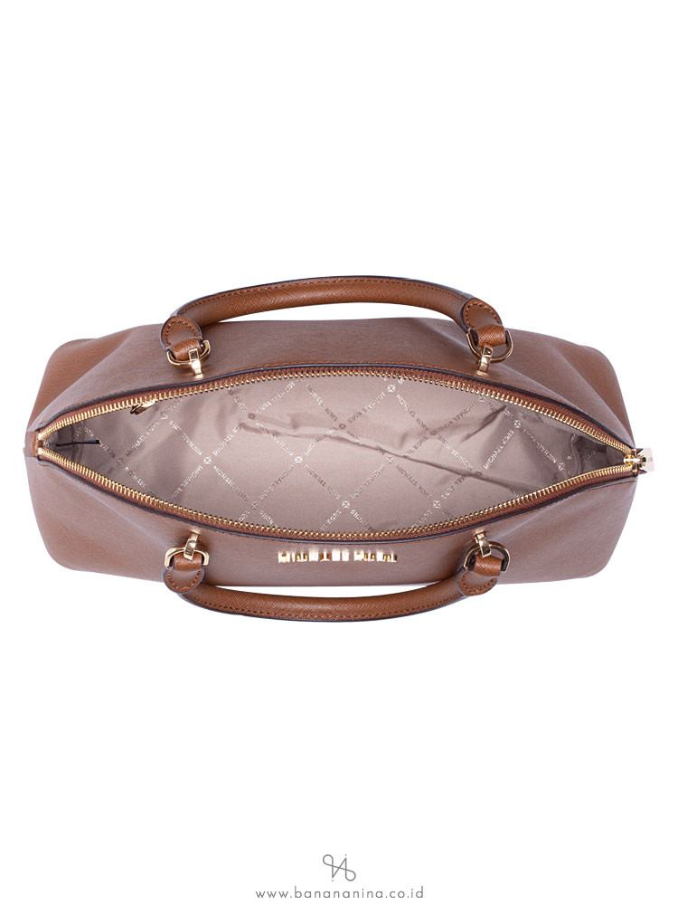 MICHAEL KORS Emmy Large Dome Zip Satchel Luggage