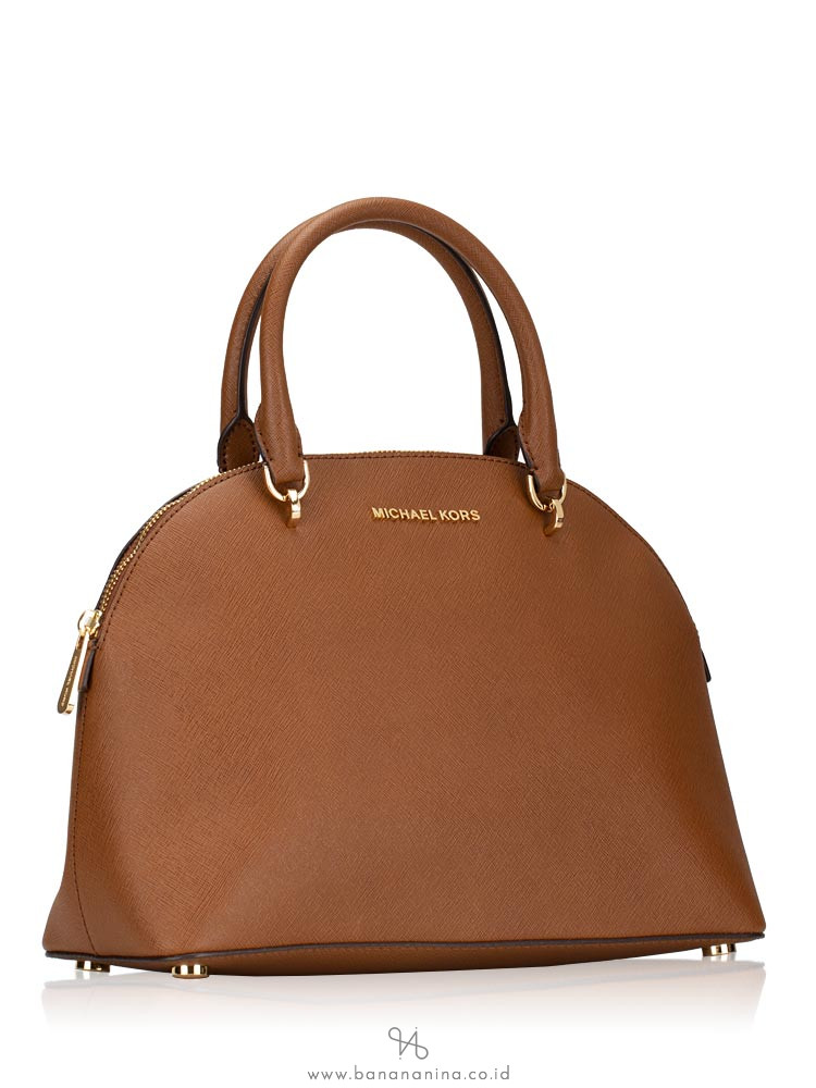 MICHAEL KORS Emmy Large Dome Zip Satchel Luggage