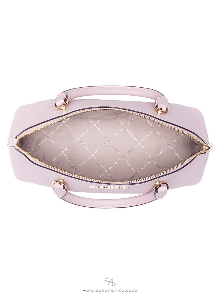 MICHAEL KORS Emmy Large Dome Zip Satchel Blossom