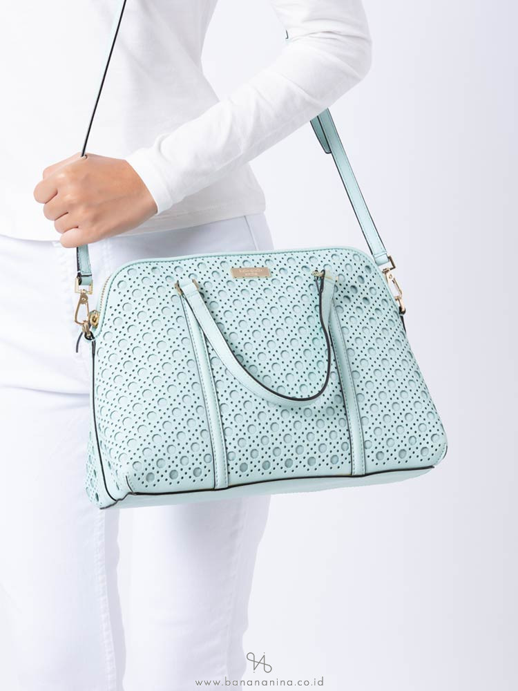 KATE SPADE Newbury Lane Caning Small Rachelle Grace Blue