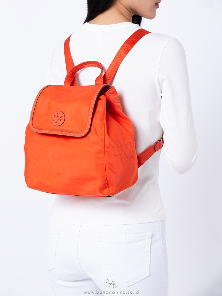 TORY BURCH Scout Mini Nylon Backpack Samba
