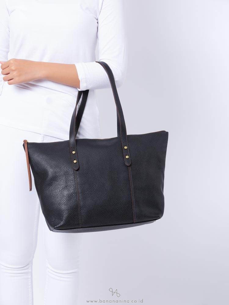 FOSSIL SHB1727018 Jenna Tote Jet Black