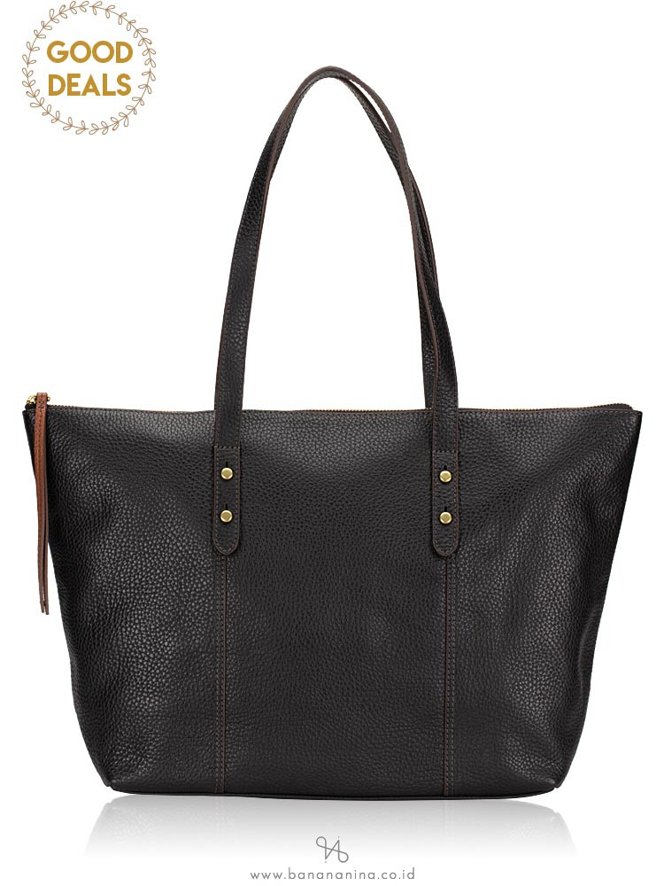 FOSSIL SHB1727018 Jenna Tote Jet Black