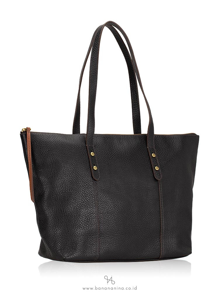 FOSSIL SHB1727018 Jenna Tote Jet Black