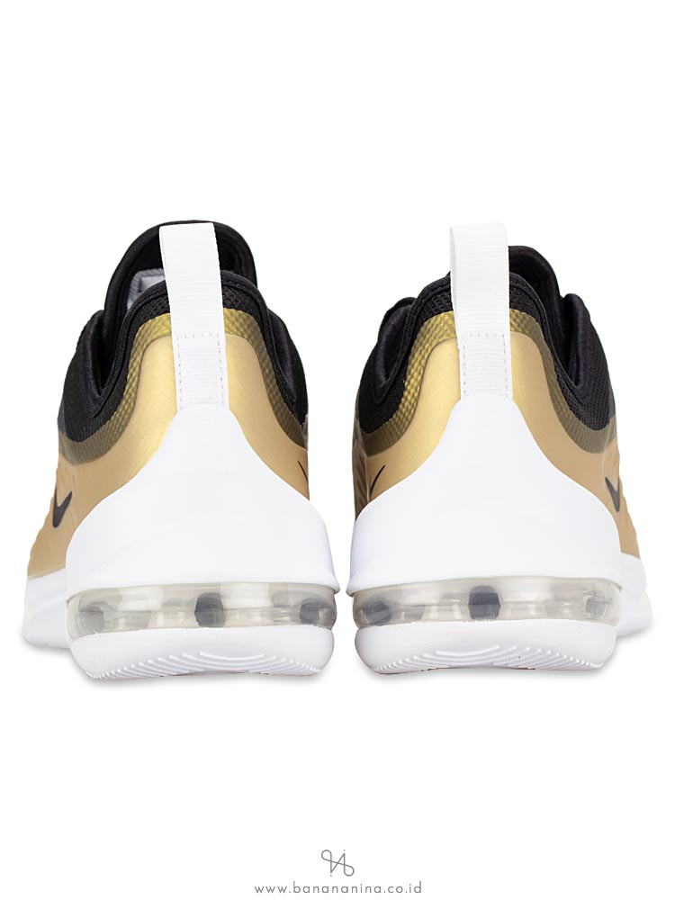 NIKE Air Max Axis Sneaker 011 Black Gold Sz 8