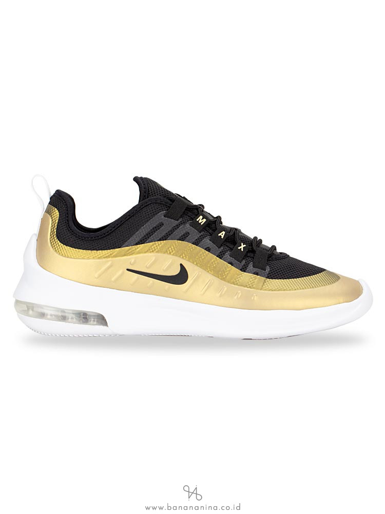 NIKE Air Max Axis Sneaker 011 Black Gold Sz 8