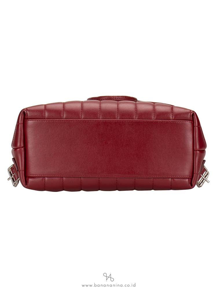 SAINT LAURENT Loulou Small Backpack Red