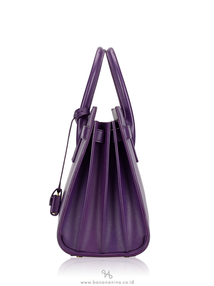 SAINT LAURENT Small Sac De Jour Purple