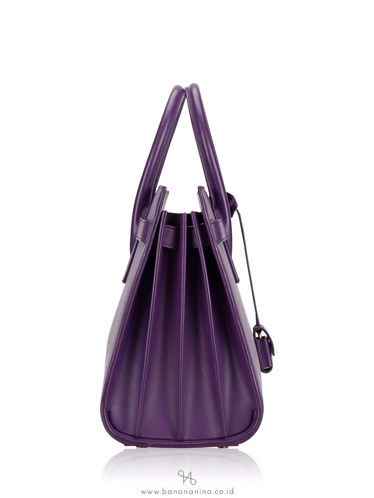 SAINT LAURENT Small Sac De Jour Purple