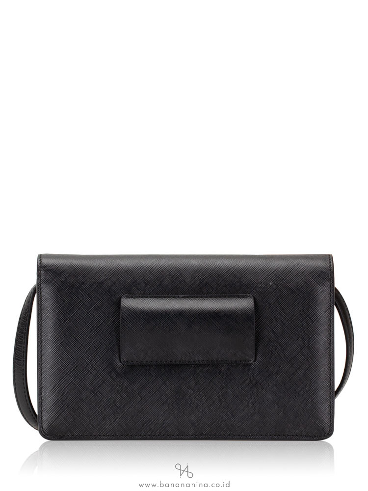 SALVATORE FERRAGAMO Vara Bow Mini Crossbody Black
