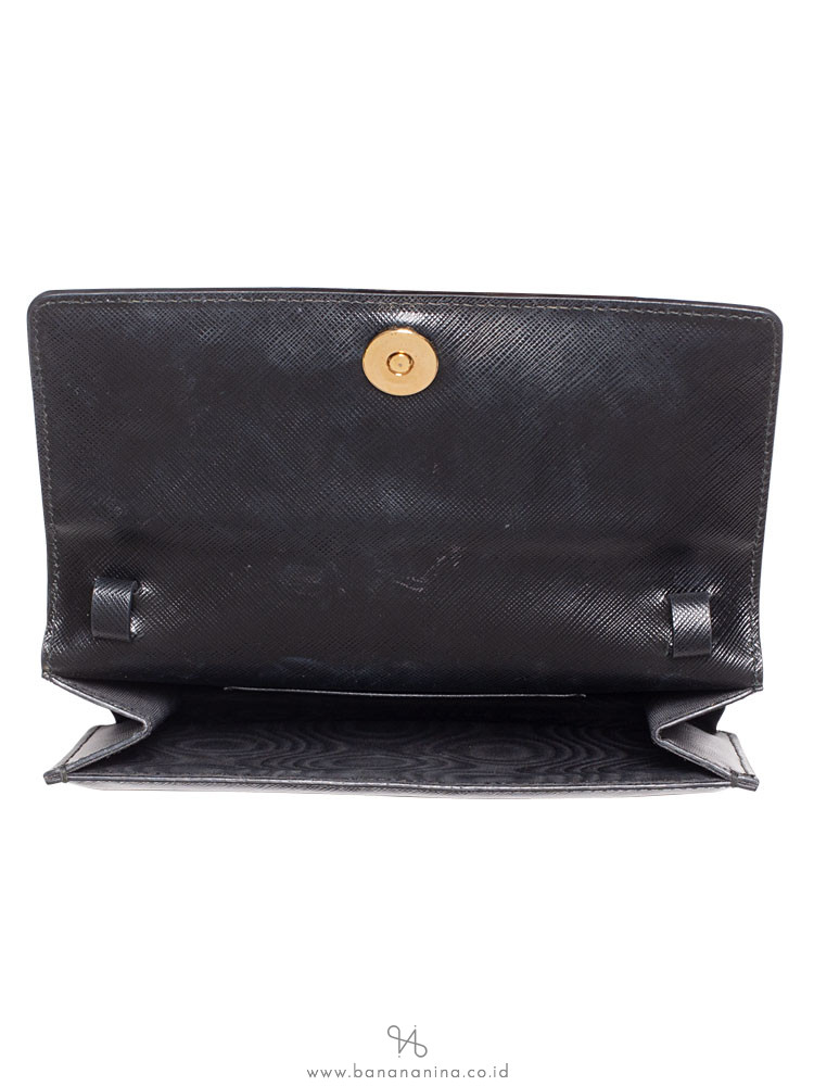SALVATORE FERRAGAMO Vara Bow Mini Crossbody Black