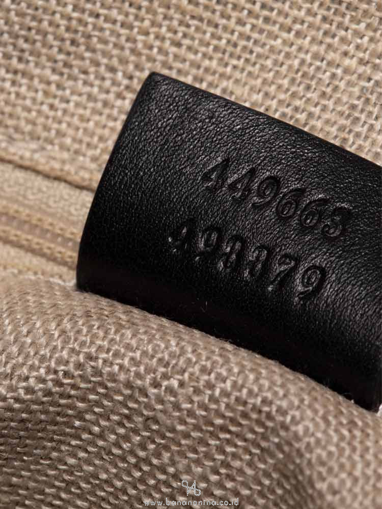 GUCCI Micro Guccissima Medium Dome Satchel Black