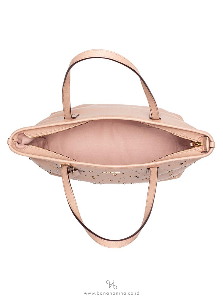 COACH 29129 Celestial Crossgrain City Zip Tote Beechwood