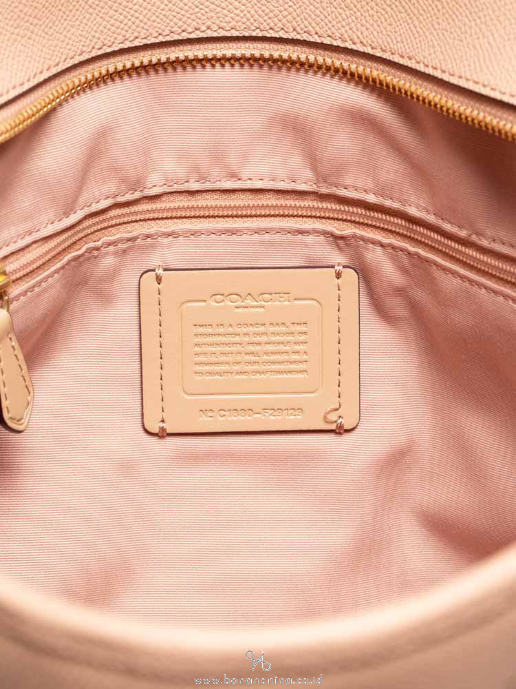 COACH 29129 Celestial Crossgrain City Zip Tote Beechwood