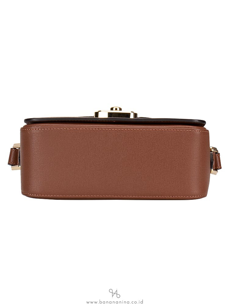 LONGCHAMP Heritage Small Crossbody Cognac