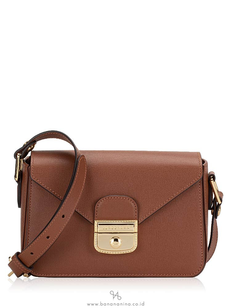 LONGCHAMP Heritage Small Crossbody Cognac