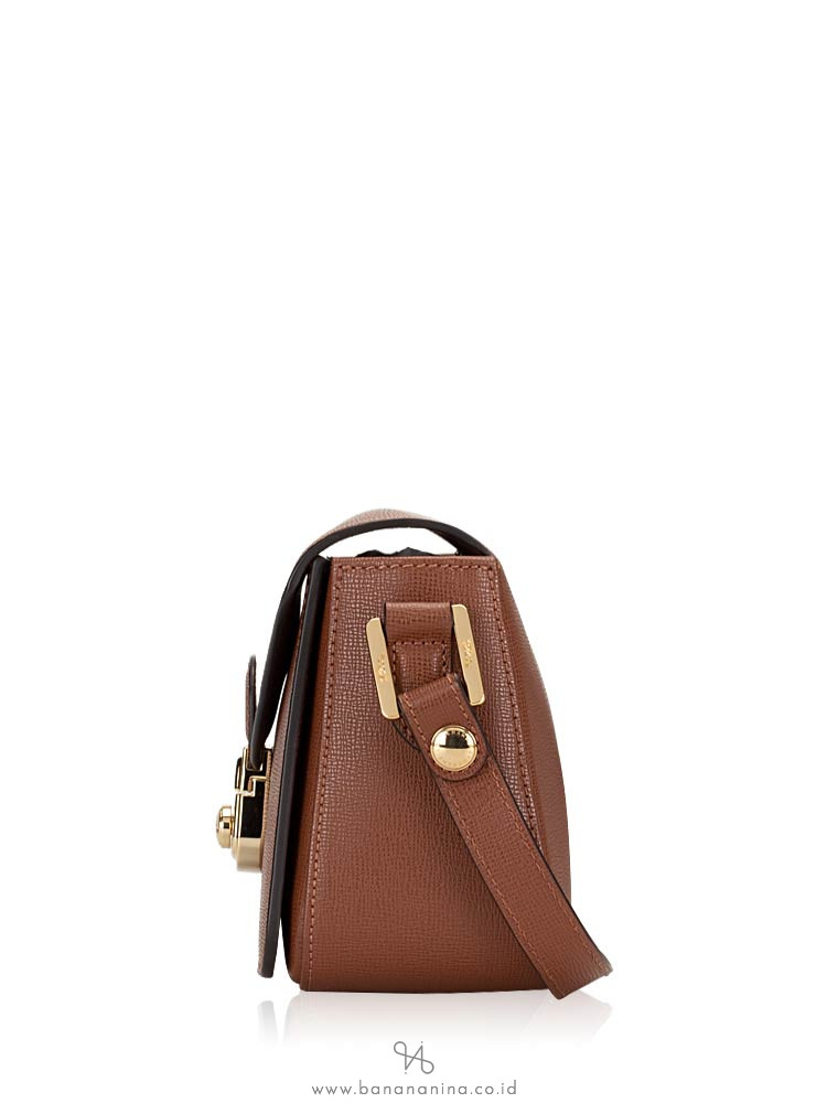 LONGCHAMP Heritage Small Crossbody Cognac