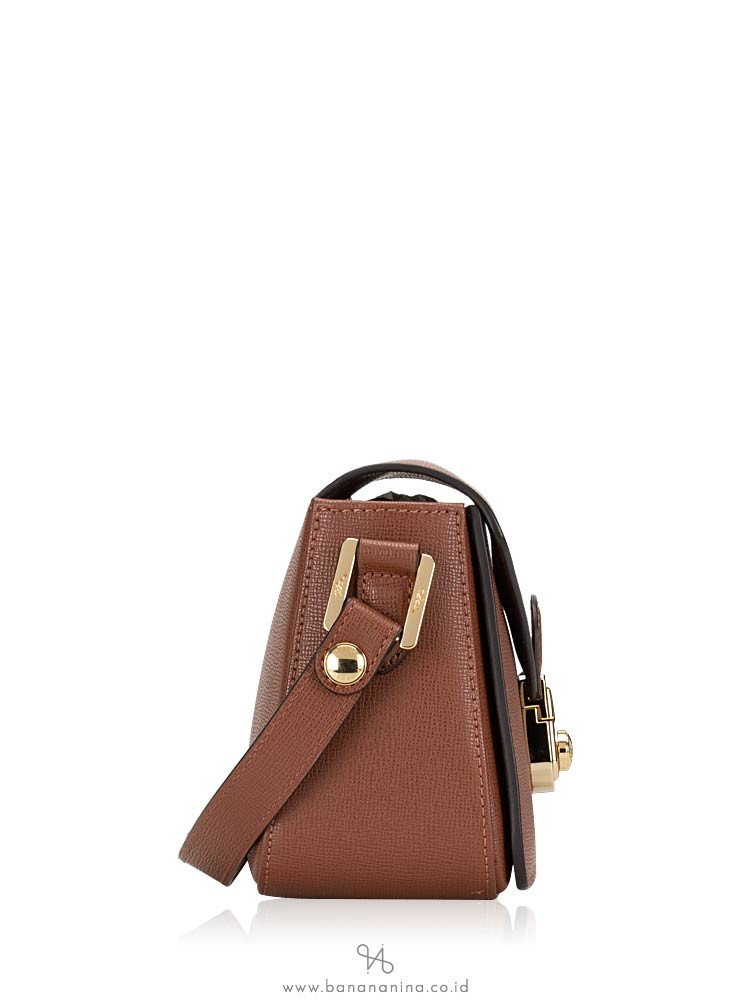 LONGCHAMP Heritage Small Crossbody Cognac