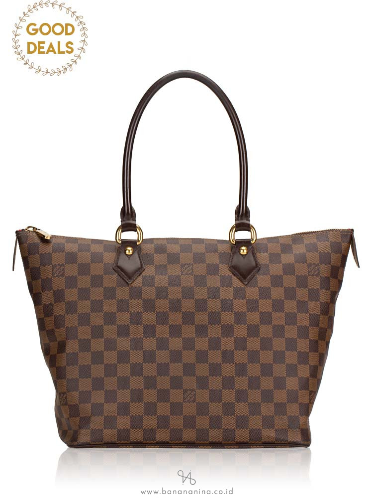 LOUIS VUITTON Damier Ebene Saleya MM