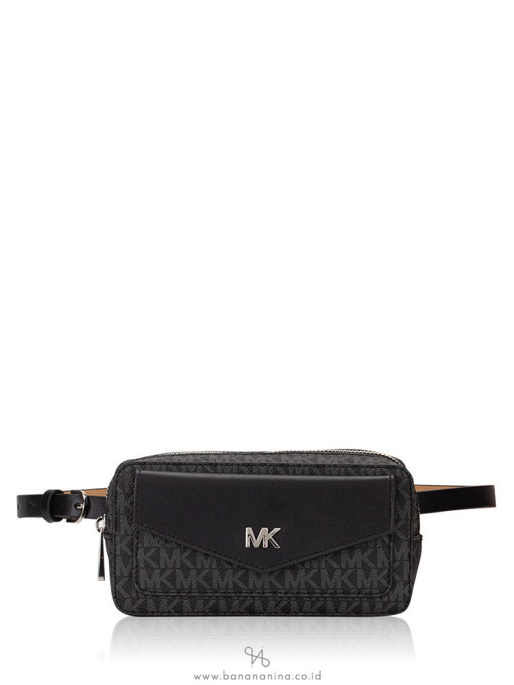 MICHAEL KORS Signature East West Belt Bag Black