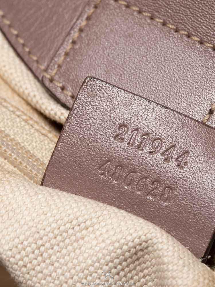 GUCCI Canvas Medium Sukey Beige Lilac
