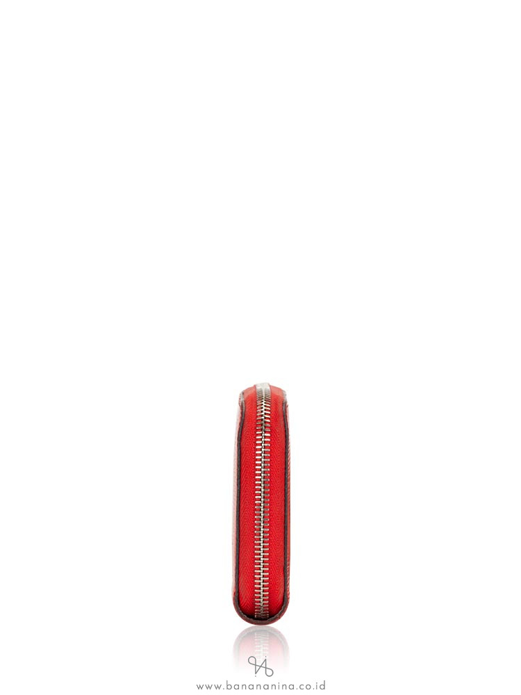 LOUIS VUITTON Epi Zippy Wallet Coquelicot