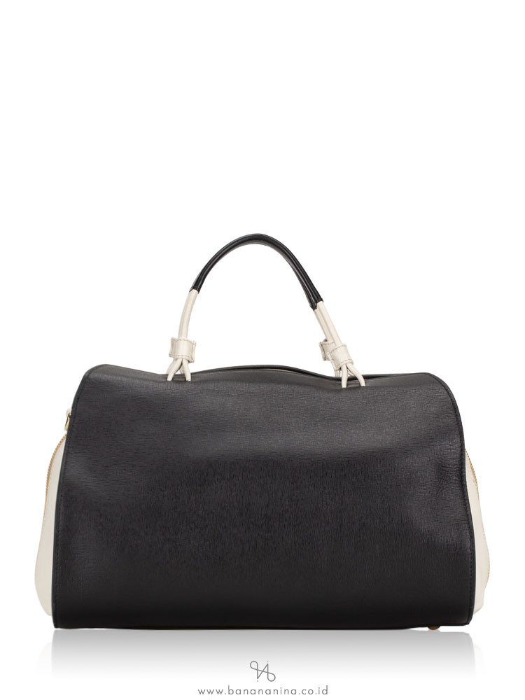 FURLA Venus Medium Satchel Onyx Petalo