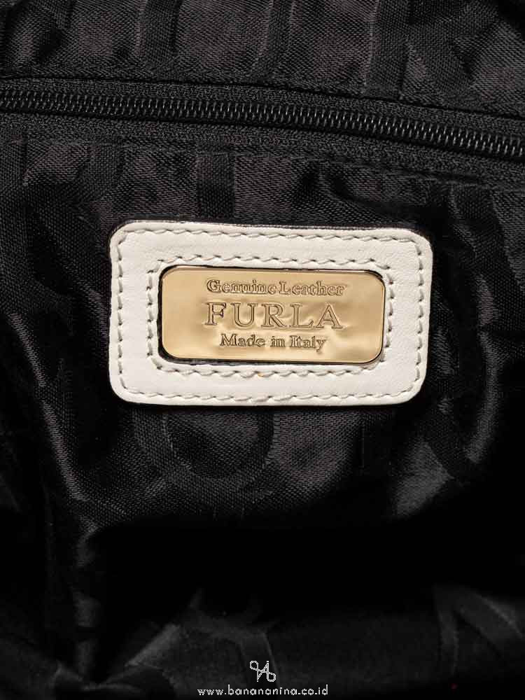 FURLA Venus Medium Satchel Onyx Petalo