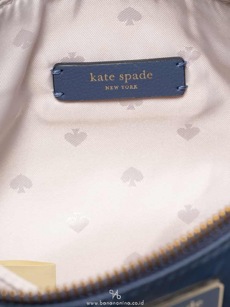 KATE SPADE Dawn Triple Gusset Crossbody Constellation Blue
