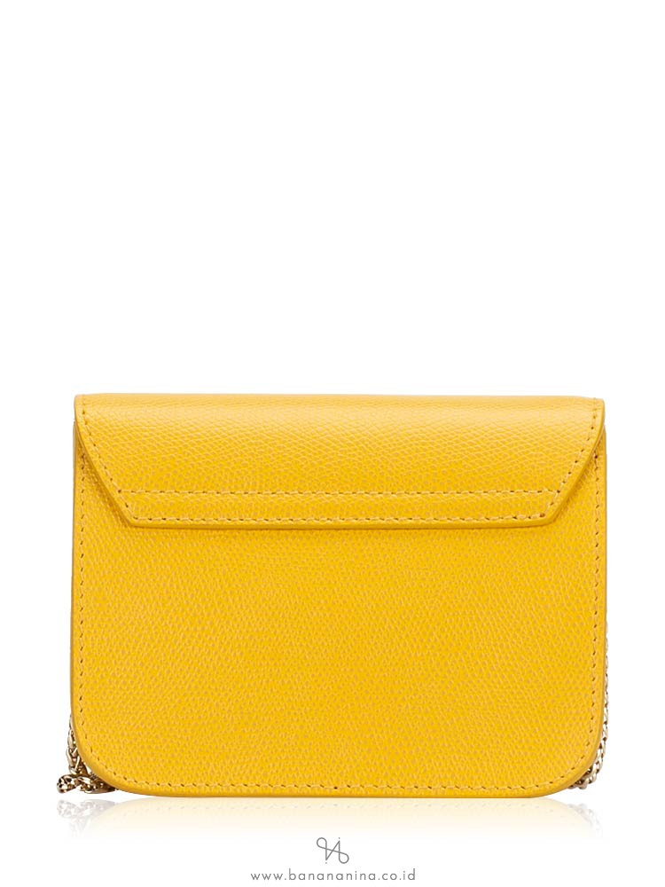 FURLA Metropolis Mini Crossbody Mustard