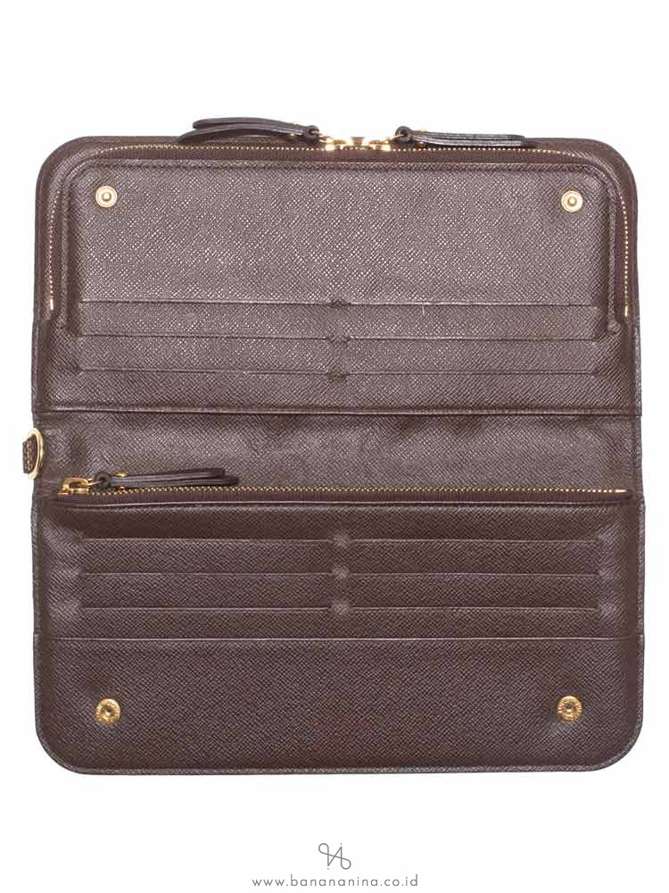 LOUIS VUITTON Damier Ebene Insolite Wallet