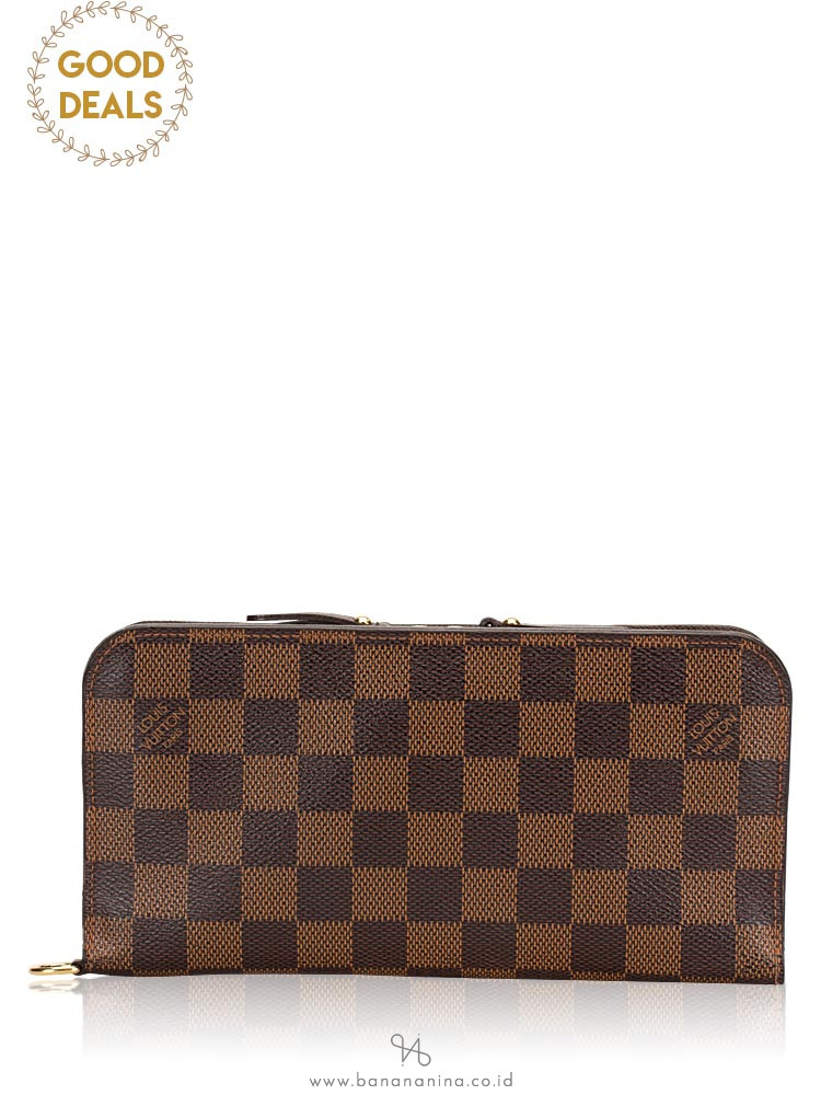 LOUIS VUITTON Damier Ebene Insolite Wallet